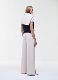 Thumbnail for COLMAR pantaloni donna tuta palazzo wide leg modal 9290 1YH GIRLY 219 BEIGE estate 2026