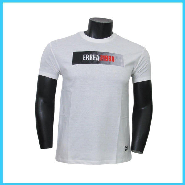 ERREA' REPUBLIC t-shirt uomo a giro GRAPHIC R27M0O0C00300 BIANCO estate 2023