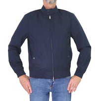 Thumbnail for HARMONT&BLAINE giubbino uomo bomber collo coreana cotone K0Q164 040286 801 BLU estate 2026
