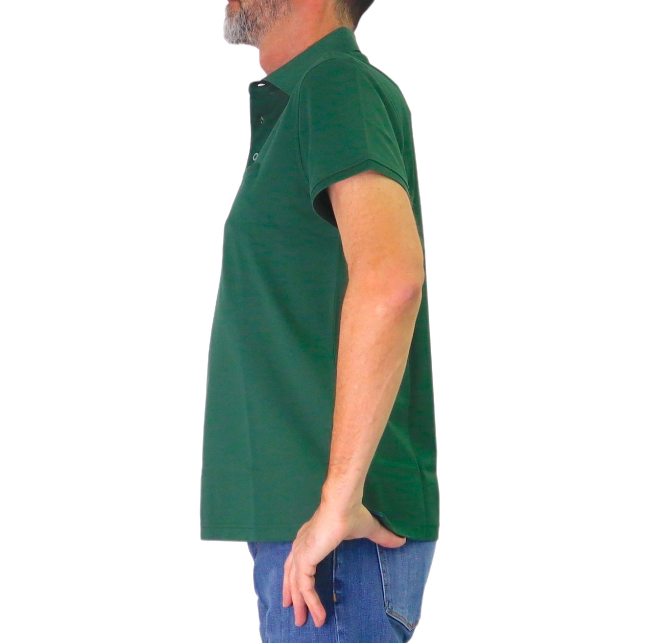 HARMONT&BLAINE polo uomo cotone LRQ372 021215 672 VERDE BOTTIGLIA estate 2026