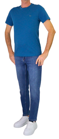 Thumbnail for HARMONT&BLAINE t-shirt uomo girocollo cotone INQ001 021055 848 VERDE OTTANIO estate 2026