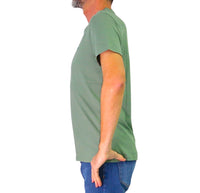 Thumbnail for HARMONT&BLAINE t-shirt uomo girocollo cotone INQ001 021055 631 VERDE estate 2026