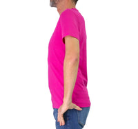 Thumbnail for HARMONT&BLAINE t-shirt uomo girocollo cotone INQ001 021055 511 FUCSIA estate 2026