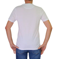 Thumbnail for HARMONT&BLAINE t-shirt uomo girocollo cotone IN1001 N21055 100 BIANCO estate 2026