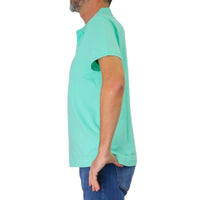 Thumbnail for HARMONT&BLAINE polo uomo cotone stretch LRQ033 020862 618 VERDE ACQUA estate 2026