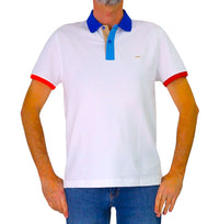 Thumbnail for HARMONT&BLAINE polo uomo cotone stretch LRQ417 020862 100 BIANCO estate 2026