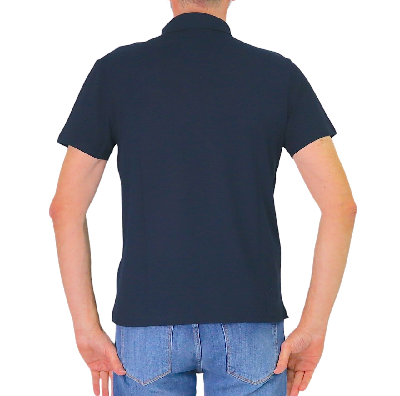 HARMONT&BLAINE polo uomo cotone manica corta LRQ391 021753 801 BLU estate 2026