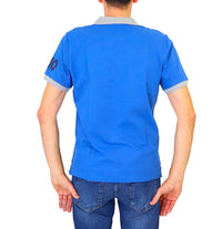 Thumbnail for SHOCKLY polo uomo cotone manica corta POLO SHO 8X8537 BLUE CELESTONE estate 2024