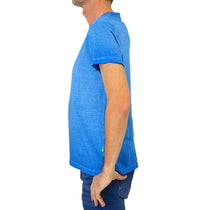 Thumbnail for SHOCKLY t-shirt uomo cotone TS STRIPE 8T6802 BLUE AZZURRO estate 2024