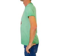 Thumbnail for SHOCKLY t-shirt uomo cotone manica corta TS 500 8T1105 GREEN VERDE estate 2024