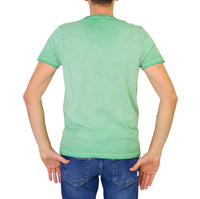 Thumbnail for SHOCKLY t-shirt uomo cotone manica corta TS 500 8T1105 GREEN VERDE estate 2024