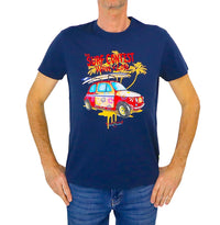 Thumbnail for SHOCKLY t-shirt uomo cotone manica corta TS 500 8T1103 NAVY BLU estate 2024