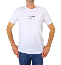 Thumbnail for EQUIPE 55 t-shirt uomo cotone UTE 551 MILLIONAIRE BIANCO estate 2024