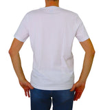 EQUIPE 55 t-shirt uomo cotone manica corta UTE 533 CASANOVA BIANCO estate 2024