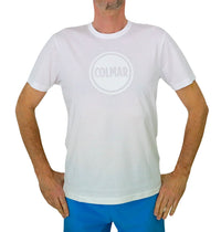 Thumbnail for COLMAR t-shirt uomo manica corta cotone 7563 6SH FRIDA 01 BIANCO estate 2024
