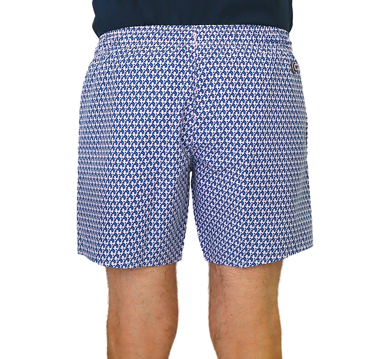 COLMAR boxer costume mare uomo fantasia 7269 2XP SEABORD 18 ROSA/BLU estate 2024