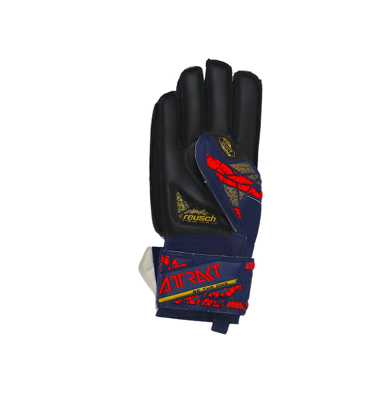 REUSCH guanti portiere bimbo ATTRAKT SILVER JUNIOR 5472215 4411 BLU ma REUSCH guanti portiere bimbo ATTRAKT SILVER JUNIOR 5472215 4411 BLU ma