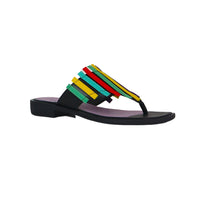 Thumbnail for CAFèNOIR sandali donna flat infradito C1GG9033 S003MULTICOLOR estate 2024