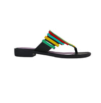 Thumbnail for CAFèNOIR sandali donna flat infradito C1GG9033 S003MULTICOLOR estate 2024