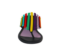 Thumbnail for CAFèNOIR sandali donna flat infradito C1GG9033 S003MULTICOLOR estate 2024