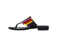 Thumbnail for CAFèNOIR sandali donna flat infradito C1GG9033 S003MULTICOLOR estate 2024
