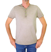 Thumbnail for SHOCKLY t-shirt uomo cotone TS OLD SERAFINO 8T6318 BEIGE vintage estate 2024
