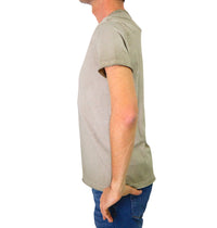 Thumbnail for SHOCKLY t-shirt uomo cotone TS OLD SERAFINO 8T6318 BEIGE vintage estate 2024