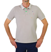 Thumbnail for SHOCKLY polo uomo cotone POLO HAND SUN 8X5141 MOON BEIGE vintage estate 2024