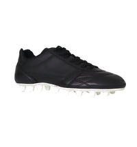 Thumbnail for RYAL scarpe calcio artigianali tacchetti fissi vitello REAL FG/MG NERO