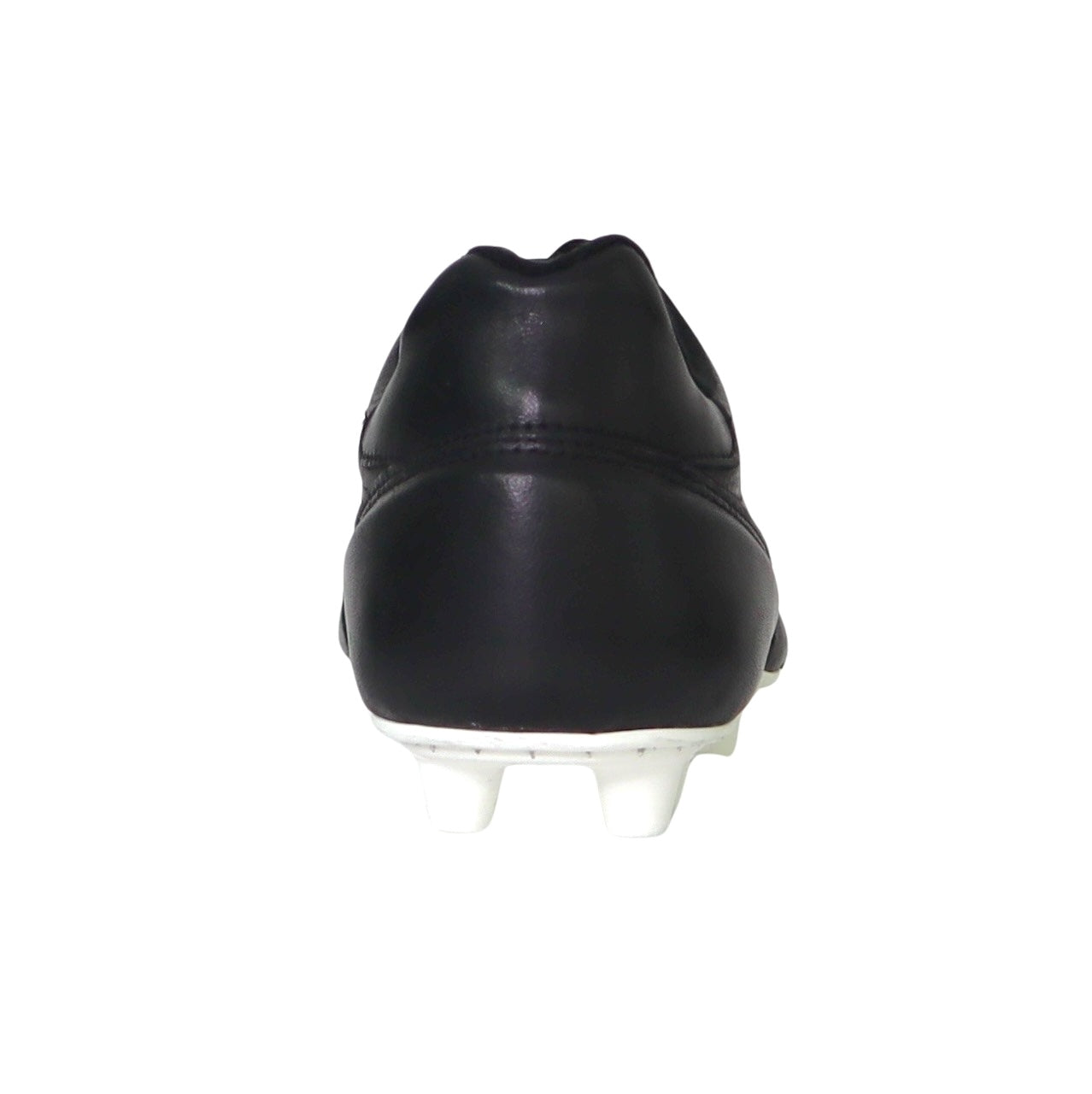 RYAL scarpe calcio artigianali tacchetti fissi vitello REAL FG/MG NERO