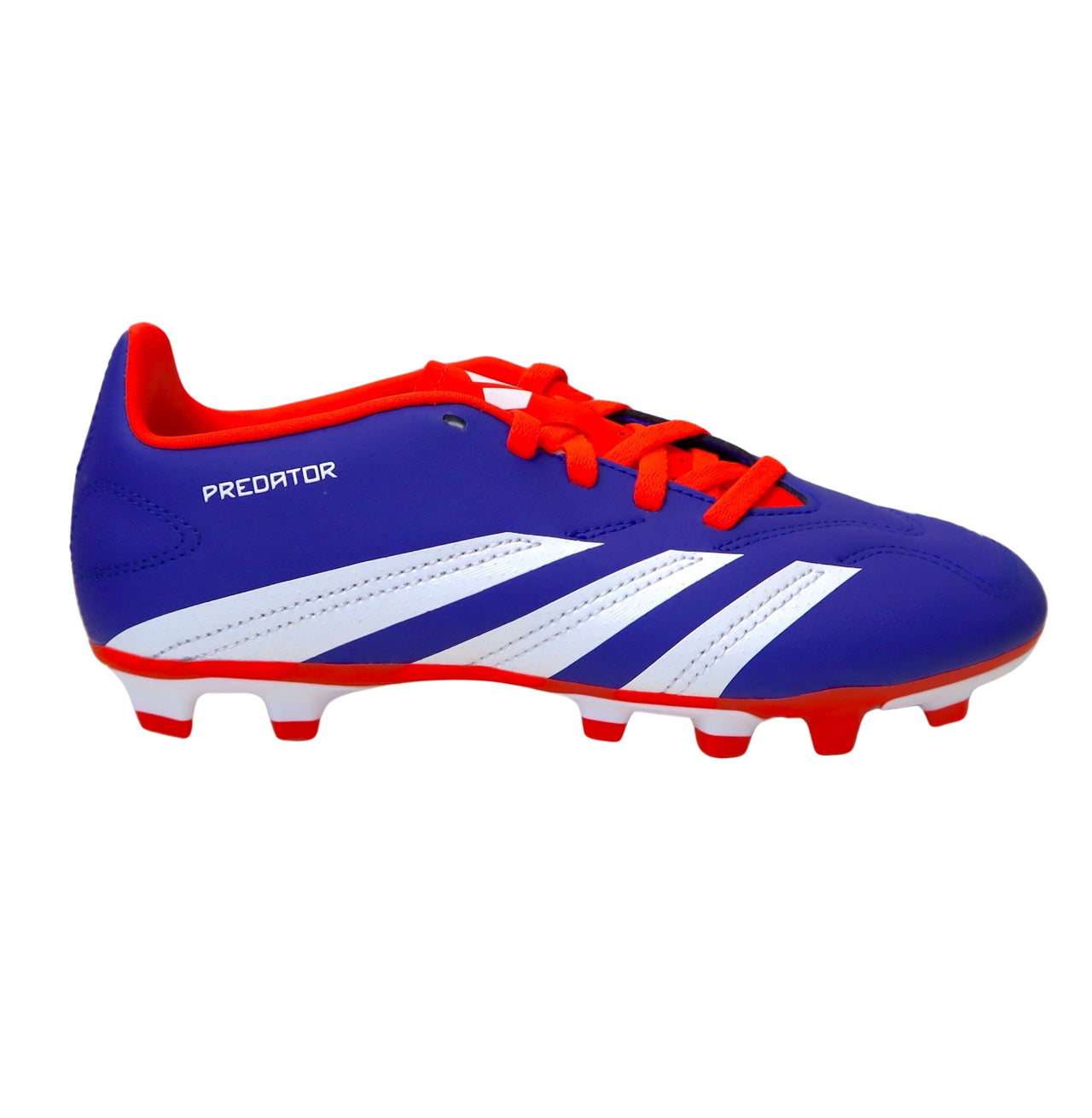 ADIDAS scarpe calcio bimbo PREDATOR CLUB FxG IF6424 AZZURRO ROSSO luglio 2024