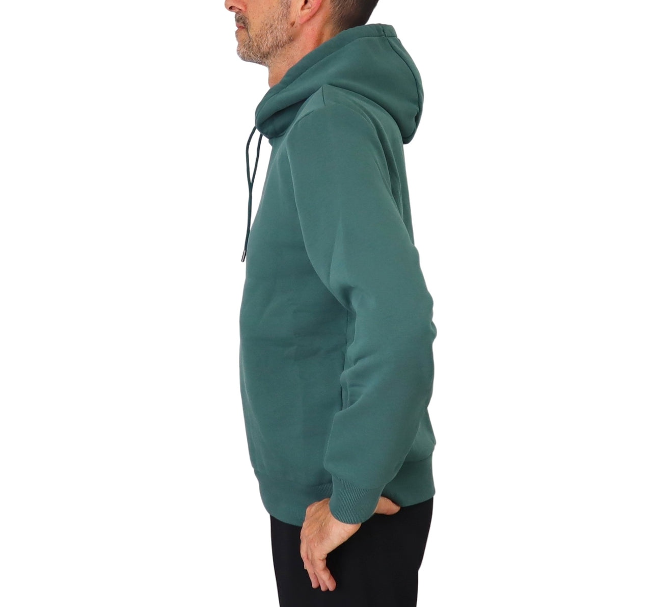 COLMAR felpa uomo cappuccio cotone logo 6248 1WX MODISH 681 VERDE inverno 2024