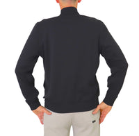 Thumbnail for COLMAR felpa uomo full zip cotone 6280 3YV COUNTED 99 NERO inverno 2024