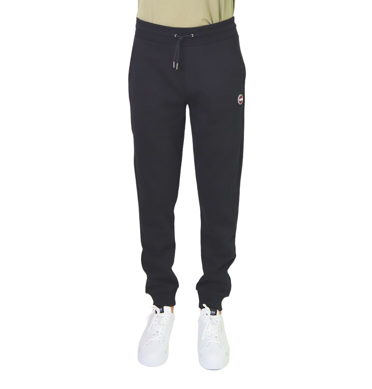 COLMAR pantaloni uomo felpa tuta polsino 8254 1WX MODISH 99 NERO inverno 2024