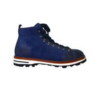 Thumbnail for MONPIZ scarpe uomo scarponcino pedula HERITAGE ARUBA BLU CHIARO inverno 2024