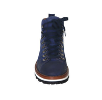 Thumbnail for MONPIZ scarpe uomo scarponcino pedula HERITAGE ARUBA BLU CHIARO inverno 2024