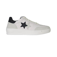 Thumbnail for 2STAR scarpe sneaker uomo low pelle 2SU4501 221 BIANCO GRIGIO inverno 2024
