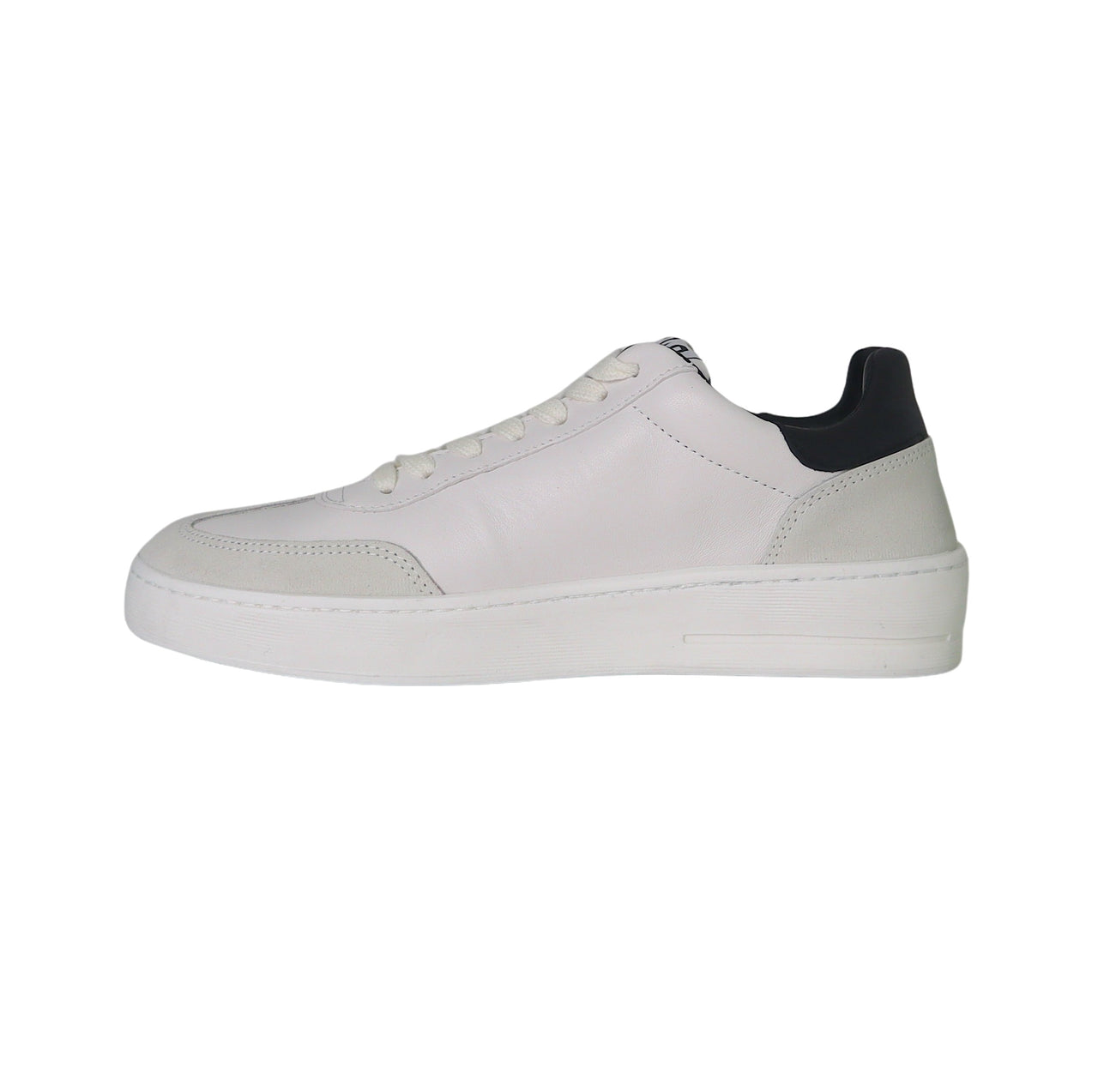 2STAR scarpe sneaker uomo low pelle 2SU4501 221 BIANCO GRIGIO inverno 2024