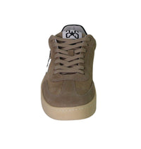 Thumbnail for 2STAR scarpe sneaker uomo low pelle 2SU4502 384 BEIGE NERO inverno 2024