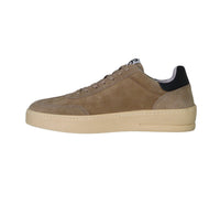 Thumbnail for 2STAR scarpe sneaker uomo low pelle 2SU4502 384 BEIGE NERO inverno 2024