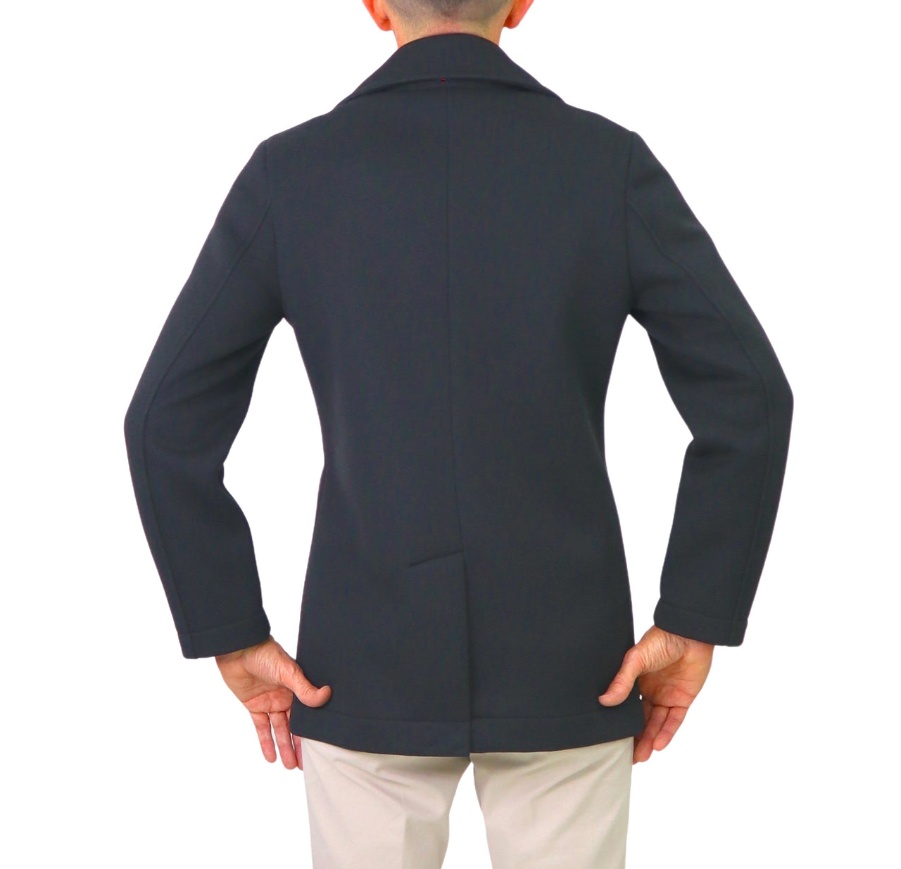 DISTRETTO 12 giubbotto uomo PEACOAT CRUISE GB1436 0007 GRIGIO PIOMBO inverno 2024