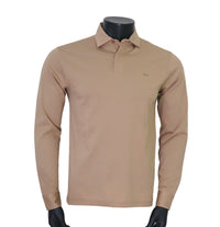 Thumbnail for HARMONT&BLAINE polo uomo manica lunga cotone LRM409 021781 213 BEIGE estate 2025