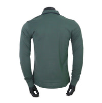 Thumbnail for HARMONT&BLAINE polo uomo manica lunga cotone LNM008 021148 675 VERDE estate 2025