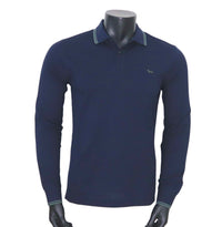 Thumbnail for HARMONT&BLAINE polo uomo manica lunga cotone LNM008 021148 801 BLU estate 2025