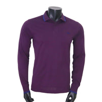 Thumbnail for HARMONT&BLAINE polo uomo manica lunga cotone LNM008 021148 588 BORDEAUX estate 2025