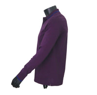 Thumbnail for HARMONT&BLAINE polo uomo manica lunga cotone LNM008 021148 588 BORDEAUX estate 2025