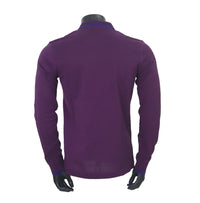 Thumbnail for HARMONT&BLAINE polo uomo manica lunga cotone LNM008 021148 588 BORDEAUX estate 2025