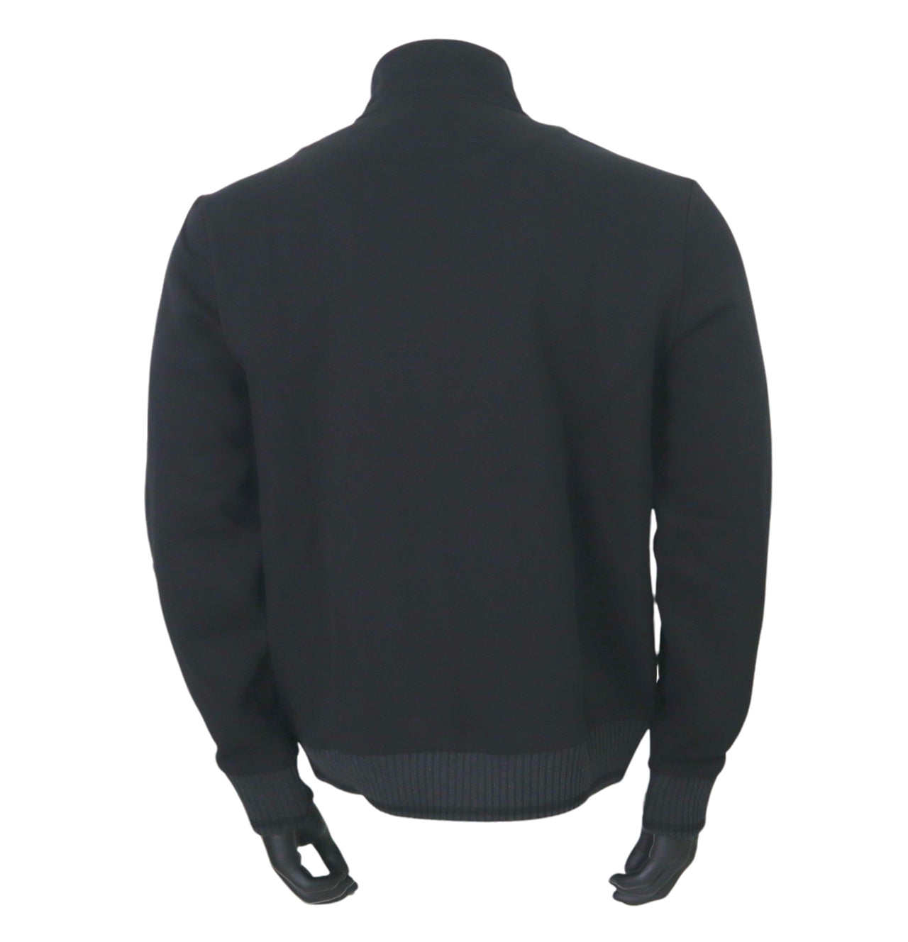 HARMONT&BLAINE felpa uomo full zip cotone pesante FRM183 021133 999 NERO inverno 2024