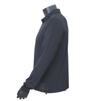 Thumbnail for SH ZERO polo uomo tessuto tecnico no stiro POLO MILANO 8X8305 NERO estate 2025