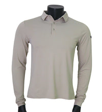 Thumbnail for SH ZERO polo uomo tessuto tecnico no stiro POLO MILANO 8X8302 BEIGE estate 2025
